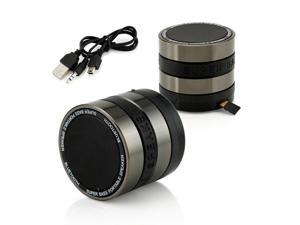 GEARONIC TM Camera Lens Shaped Mini Super BASS Portable Bluetooth Wireless Nano Speaker Handsfree For iPhone Samsung Tablet PC GEARONIC TM Camera Lens Shaped Mini Super BASS Portable Bluetooth Wireless Nano Speaker Handsfree For iPhone Samsung Tablet PC