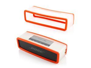 GEARONIC TM Protective TPU Soft Case Cover Pouch Box for Bose SoundLink Min Bluetooth Wireless Speaker - Orange GEARONIC TM Protective TPU Soft Case Cover Pouch Box for Bose SoundLink Min Bluetooth Wireless Speaker - Orange