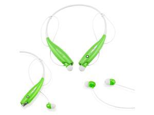 GEARONIC TM Wireless Sport Stereo Headset Bluetooth Earphone headphone for Samsung LG iPhone -Green GEARONIC TM Wireless Sport Stereo Headset Bluetooth Earphone headphone for Samsung LG iPhone -Green