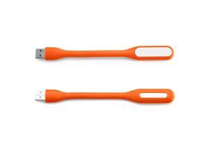 GEARONIC TM Flexible USB Portable LED Light Mini Lamp For Computer Laptop Notebook PC Power Bank - Orange GEARONIC TM Flexible USB Portable LED Light Mini Lamp For Computer Laptop Notebook PC Power Bank - Orange