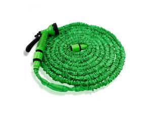 GEARONIC TM Expandable Flexible Stronger Deluxe Garden Water Hose w/ Spray Nozzle - 50ft- Green GEARONIC TM Expandable Flexible Stronger Deluxe Garden Water Hose w/ Spray Nozzle - 50ft- Green