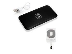 GEARONIC TM Qi Wireless Charger Charging Pad + Receiver Kit For Apple iPhone 5 5S GEARONIC TM Qi Wireless Charger Charging Pad + Receiver Kit For Apple iPhone 5 5S