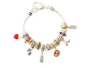 New York City Theme Designer Style Bead Charm Bracelet New York City Theme Designer Style Bead Charm Bracelet