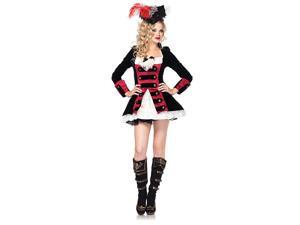 Womens Sexy Charming Pirate Captain Costume Womens Sexy Charming Pirate Captain Costume