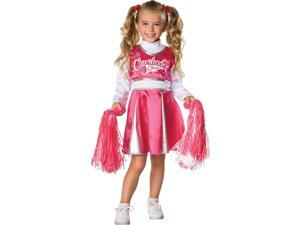 Pink and White Team Spirit Cheerleader Costume for Girls Pink and White Team Spirit Cheerleader Costume for Girls