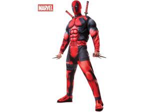 Adult Deluxe Deadpool Muscle Chest Costume Adult Deluxe Deadpool Muscle Chest Costume