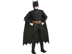 Boy's Deluxe The Dark Knight Batman Muscle Chest Costume Boy's Deluxe The Dark Knight Batman Muscle Chest Costume