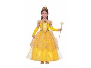 Golden Princess Girl's Costume Golden Princess Girl's Costume