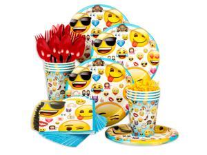 Emoji Standard Birthday Party Tableware Kit (Serves 8) - Party Supplies Emoji Standard Birthday Party Tableware Kit (Serves 8) - Party Supplies