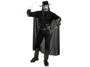 Men's Deluxe V for Vendetta Costume Men's Deluxe V for Vendetta Costume