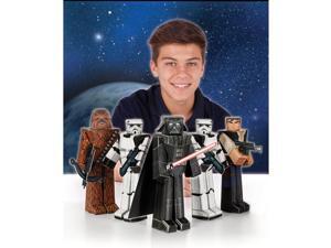 Star Wars Heroes and Villains Blueprints Paper Craft (5 Count) - Party Supplies Star Wars Heroes and Villains Blueprints Paper Craft (5 Count) - Party Supplies