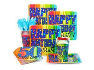 A Year To Celebrate 50Th Birthday Standard Kit - Party Supplies A Year To Celebrate 50Th Birthday Standard Kit - Party Supplies