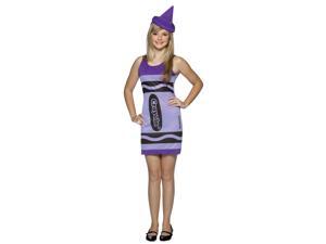 Wisteria Purple Crayola Crayon Tank Dress Costume Teen Wisteria Purple Crayola Crayon Tank Dress Costume Teen