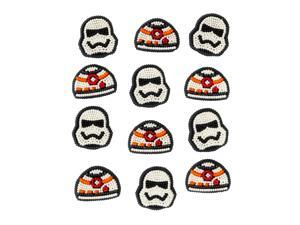 Star Wars Yoda and Darth Vader Icing Decorations (12 Pack) - Party Supplies Star Wars Yoda and Darth Vader Icing Decorations (12 Pack) - Party Supplies