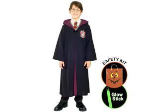 Harry Potter (tm) Robe Child Halloween Trick or Treat Safety Kit Harry Potter (tm) Robe Child Halloween Trick or Treat Safety Kit