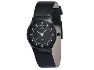Skagen Black Ceramic Ladies Watch 233XSCLB Skagen Black Ceramic Ladies Watch 233XSCLB