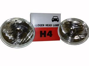 5 3/4" Round Crystal Clear Sealed Beam Conversion headlights H5006 H5506 4040 5 3/4" Round Crystal Clear Sealed Beam Conversion headlights H5006 H5506 4040