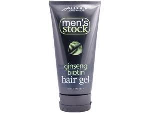 Men's Stock Ginseng Biotin Hair Gel - Aubrey Organics - 6 oz - Gel Men's Stock Ginseng Biotin Hair Gel - Aubrey Organics - 6 oz - Gel