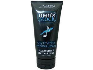 Aubrey Organics, Men's Stock, City Rhythms Shave Cream, 6 fl oz (177 ml) Aubrey Organics, Men's Stock, City Rhythms Shave Cream, 6 fl oz (177 ml)