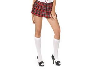 White Knee High Stockings - Nylon White Knee High Stockings - Nylon