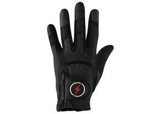 Powerbilt One-Fit Adult Golf Glove - Mens RH Black/Black Powerbilt One-Fit Adult Golf Glove - Mens RH Black/Black