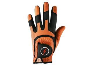 Powerbilt One-Fit Adult Golf Glove - Mens RH Orange/Black Powerbilt One-Fit Adult Golf Glove - Mens RH Orange/Black