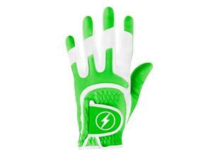 Powerbilt One-Fit Adult Golf Glove - Ladies LH Green/White Powerbilt One-Fit Adult Golf Glove - Ladies LH Green/White