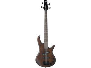 Ibanez GSRM20B 4-String Mikro Electric Bass Guitar, Walnut Flat Ibanez GSRM20B 4-String Mikro Electric Bass Guitar, Walnut Flat