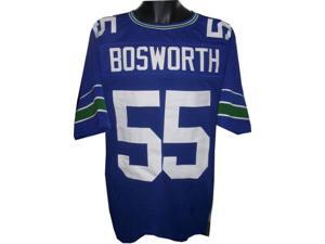 Brian Bosworth Seattle Seahawks unsigned Blue TB Prostyle Jersey XL Brian Bosworth Seattle Seahawks unsigned Blue TB Prostyle Jersey XL