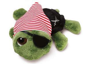 Russ Berrie Li'l Peepers SHECKY Pirate Plush Turtle Russ Berrie Li'l Peepers SHECKY Pirate Plush Turtle