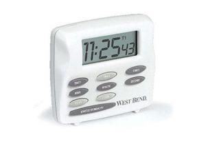 Focus Electrics 40053 Wb triple timer w/clock Focus Electrics 40053 Wb triple timer w/clock