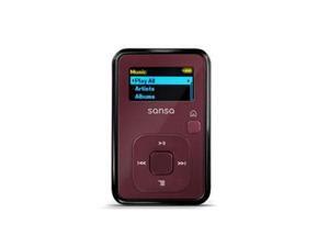 SanDisk Sansa Clip+ 1.0" Red 4GB MP3 Player SDMX18R-004GR-A57 SanDisk Sansa Clip+ 1.0" Red 4GB MP3 Player SDMX18R-004GR-A57