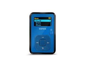 SanDisk Sansa Clip+ 1.0" Blue 4GB MP3 Player SDMX18R-004GB-A57 SanDisk Sansa Clip+ 1.0" Blue 4GB MP3 Player SDMX18R-004GB-A57