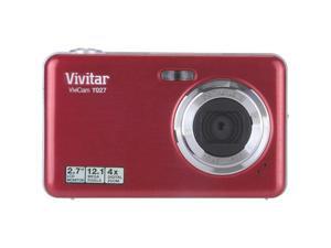 Vivitar Vivicam T027 Red 12 MP 4X Optical Zoom Wide Angle Digital Camera Vivitar Vivicam T027 Red 12 MP 4X Optical Zoom Wide Angle Digital Camera