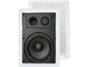 Pyle PDIW57 Pyle 5 25' 300-watt 2-way in-wall enclosed speakers with directional tweeter Pyle PDIW57 Pyle 5 25' 300-watt 2-way in-wall enclosed speakers with directional tweeter