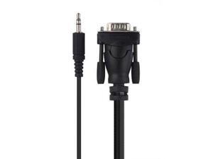 VGA Cable Laptop to TV 10 ft Black VGA Cable Laptop to TV 10 ft Black
