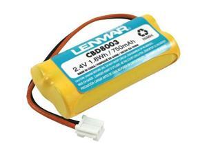 LENMAR CBD8003 Lenmar cbd8003 2 4-volt 750 mah battery LENMAR CBD8003 Lenmar cbd8003 2 4-volt 750 mah battery