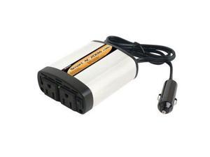 Wagan SmartAC DC-to-AC Power Inverter - Input Voltage: 12 V DC - Output Voltage: 5 V DC, 110 V AC - Continuous Power: 200 W Wagan SmartAC DC-to-AC Power Inverter - Input Voltage: 12 V DC - Output Voltage: 5 V DC, 110 V AC - Continuous Power: 200 W