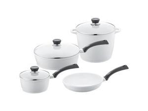 BERNDES 697600 Berndes 697600 7-piece pearl ceramic signocast cookware set BERNDES 697600 Berndes 697600 7-piece pearl ceramic signocast cookware set