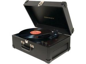 Crosley Radio Keepsake Portable USB Turntable, Black - CR6249A-BK Crosley Radio Keepsake Portable USB Turntable, Black - CR6249A-BK
