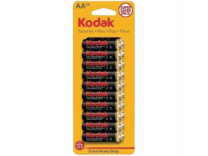 Kodak KAAHZ-20 492-6952 Kodak kehdaa20 extra heavy-duty aa batteries, 20 pk Kodak KAAHZ-20 492-6952 Kodak kehdaa20 extra heavy-duty aa batteries, 20 pk