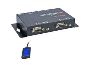 QVS MSV21A Qvs 2x1 250mhz 2 port vga video/audio share switch with remote QVS MSV21A Qvs 2x1 250mhz 2 port vga video/audio share switch with remote