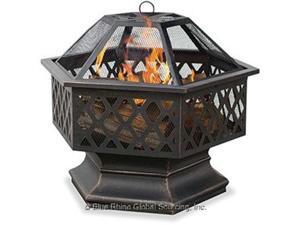 Blue Rhino WAD1377SP Wood Fireplace - Outdoor - Freestanding Blue Rhino WAD1377SP Wood Fireplace - Outdoor - Freestanding