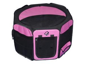 Travel Lite Soft-Sided Pet Pen - Large/Pink Travel Lite Soft-Sided Pet Pen - Large/Pink