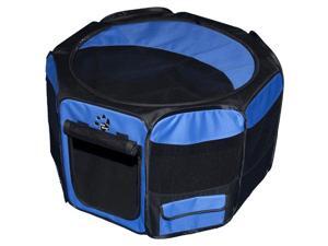 Travel Lite Soft-Sided Pet Pen - Large/Ocean Blue Travel Lite Soft-Sided Pet Pen - Large/Ocean Blue