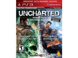 Sony PlayStation 98375 Uncharted 1&2 dual pack ps3 Sony PlayStation 98375 Uncharted 1&2 dual pack ps3