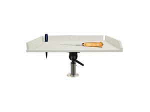 Taco 20" Poly Filet Table W/ Adjustable Gunnel Mount Taco 20" Poly Filet Table W/ Adjustable Gunnel Mount