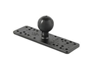 Ram Mount 6.25" X 2" Universal Electronics Base W/ 1.5" Ball Ram Mount 6.25" X 2" Universal Electronics Base W/ 1.5" Ball