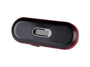 Silver Travel Speaker with FM Radio for Portable 3.5mm Devices Silver Travel Speaker with FM Radio for Portable 3.5mm Devices