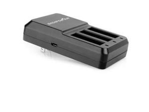 DigiPower Re-fuel RF-300GP4 Triple Battery Charger for GoPro Hero4 - 120 V AC, 230 V AC, 5 V DC Input - 4.4 V DC Output - Input connectors: USB - Yes - 3 DigiPower Re-fuel RF-300GP4 Triple Battery Charger for GoPro Hero4 - 120 V AC, 230 V AC, 5 V DC Input - 4.4 V DC Output - Input connectors: USB - Yes - 3